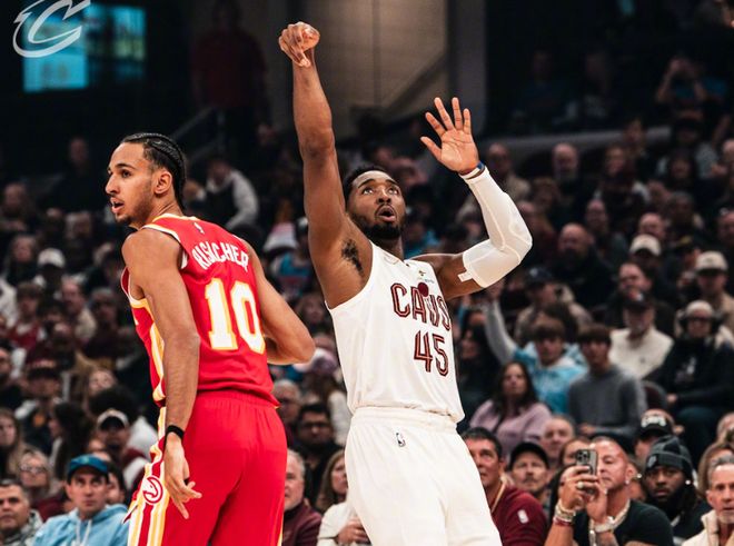 老鹰强势领跑东部第五 骑士季后赛或遇劲敌