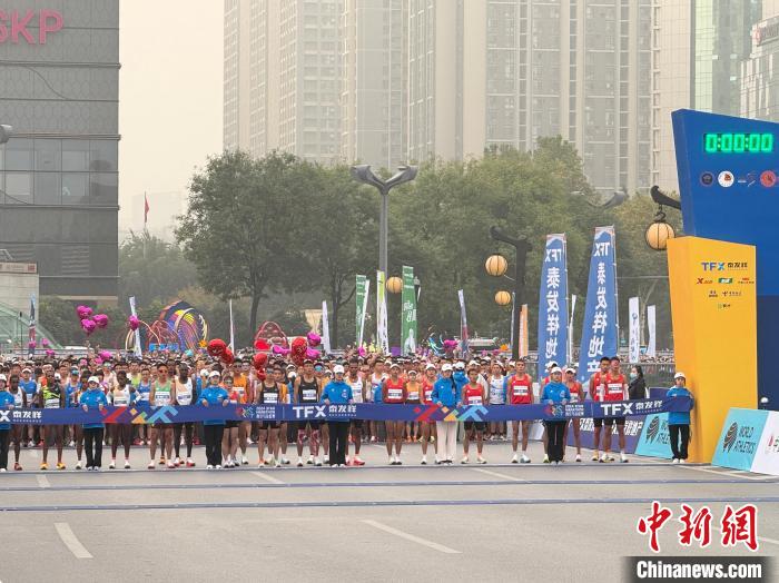 西安马拉松赛融合文化元