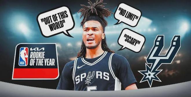 马刺力克快船卡斯尔23+7+8助 文班亚马领跑MVP榜